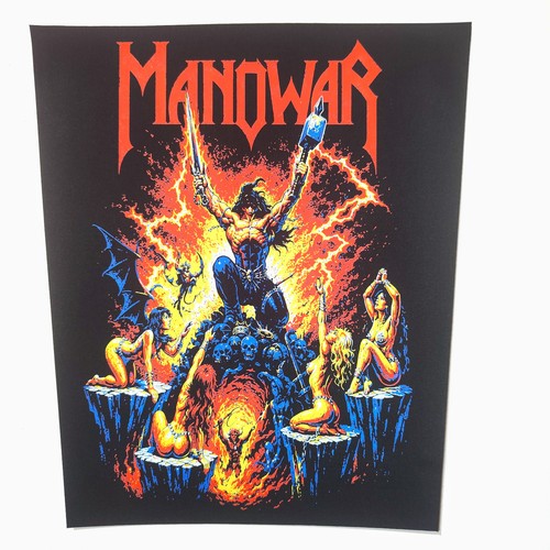 Manowar kings backpatch - -, kings,backpatch